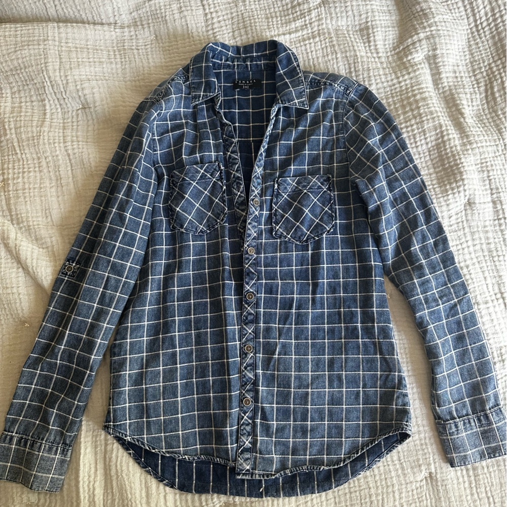 Blue flannel
